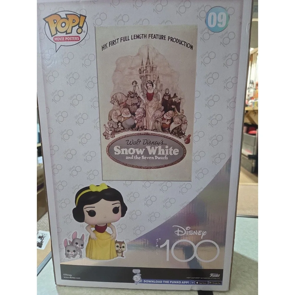 Funko Pop! Movie Poster Disney 100 Snow White & Woodland Creatures #09 New